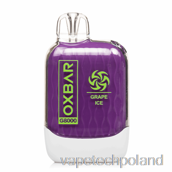 Jednorazowy Pojemnik Na Vape Oxbar G8000 Z Lodem Winogronowym